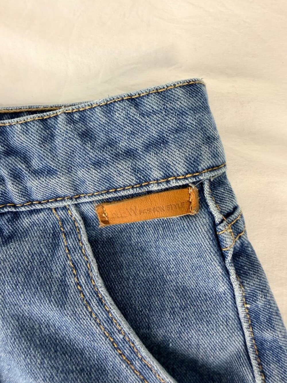 Dazy Denim Shorts Women Size M High Rise Cuffed Blue Casual Summer Jean Shorts - Picture 12 of 13